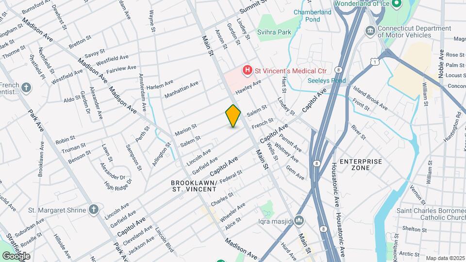 60 Lincoln Ave Map and Location Details