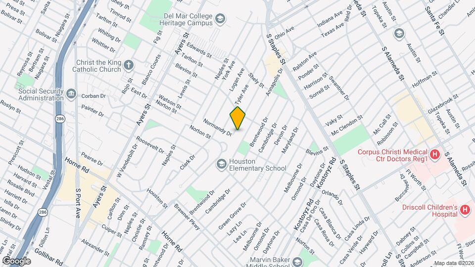 1330 Florida Ave Map and Location Details