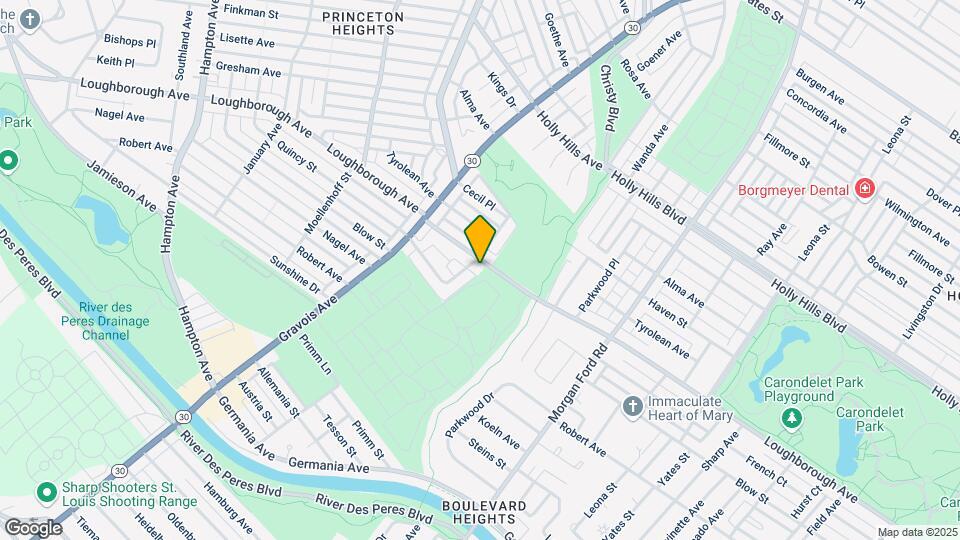 4566 Loughborough Ave Mapa y Detalles de la Ubicación
