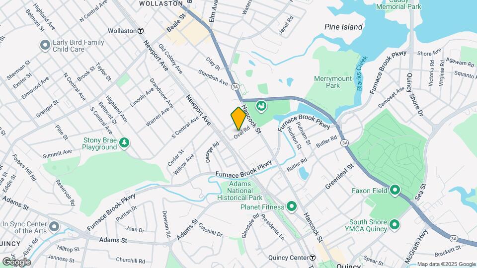 45 Oval Rd Map and Location Details