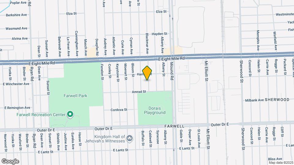 20263 Caldwell St Map and Location Details