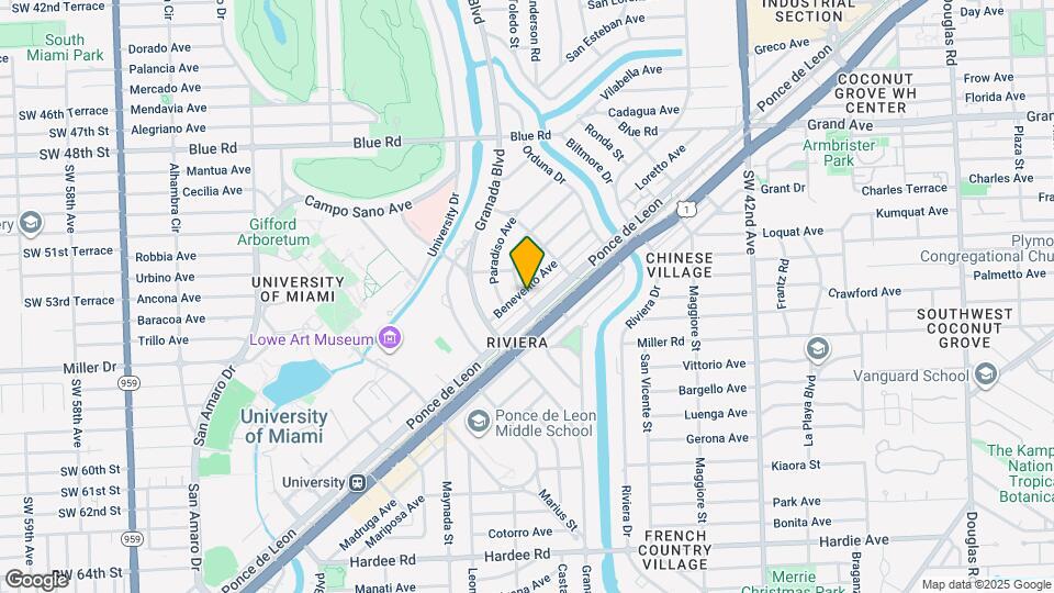 850 Benevento Ave Map and Location Details