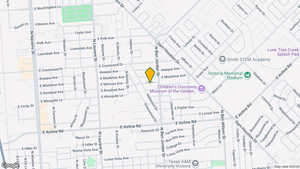 2003 E Mimosa Ave Map and Location Details