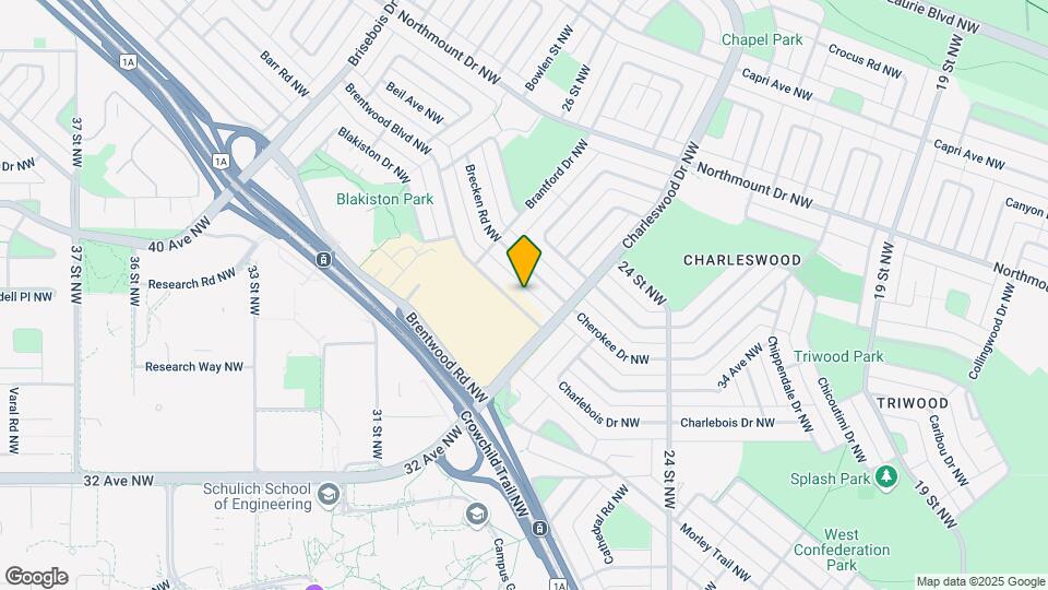 2720 Brentwood Blvd NW Map and Location Details