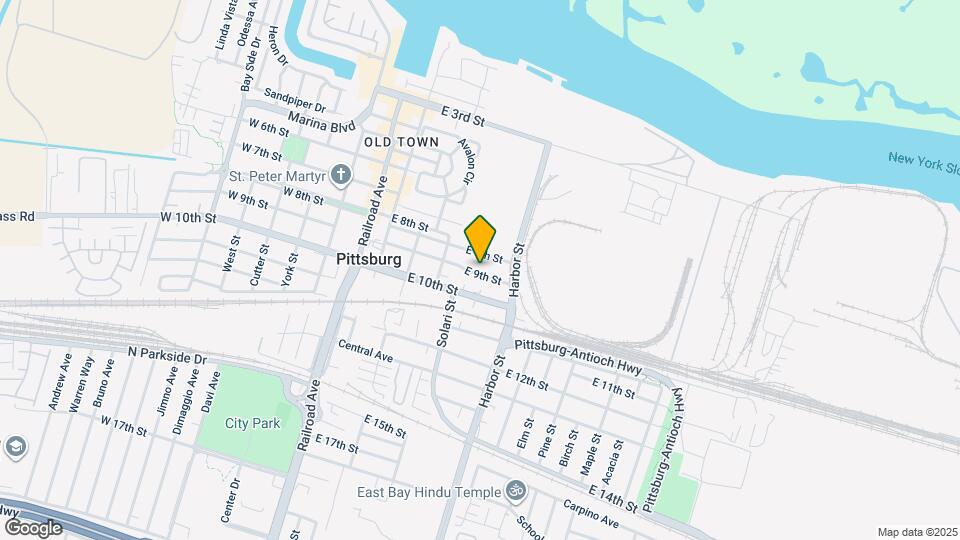 449 E 9th St Map and Location Details