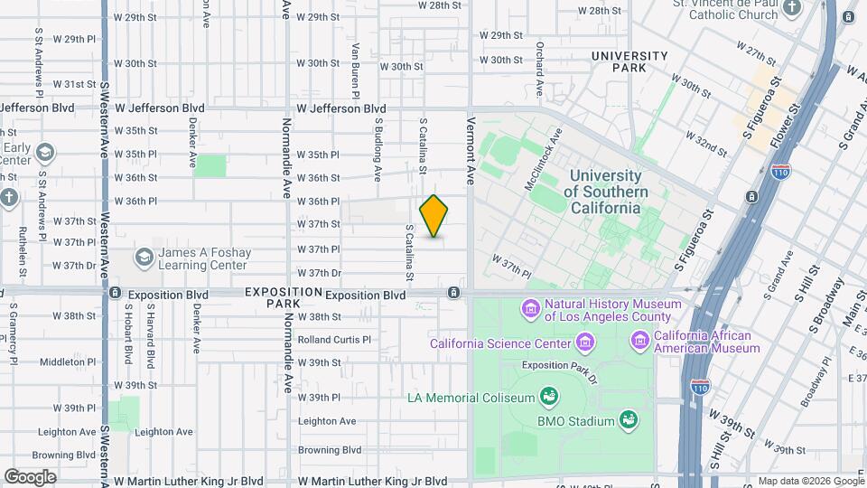 1149 W 37th Pl, Unit 5 Map and Location Details