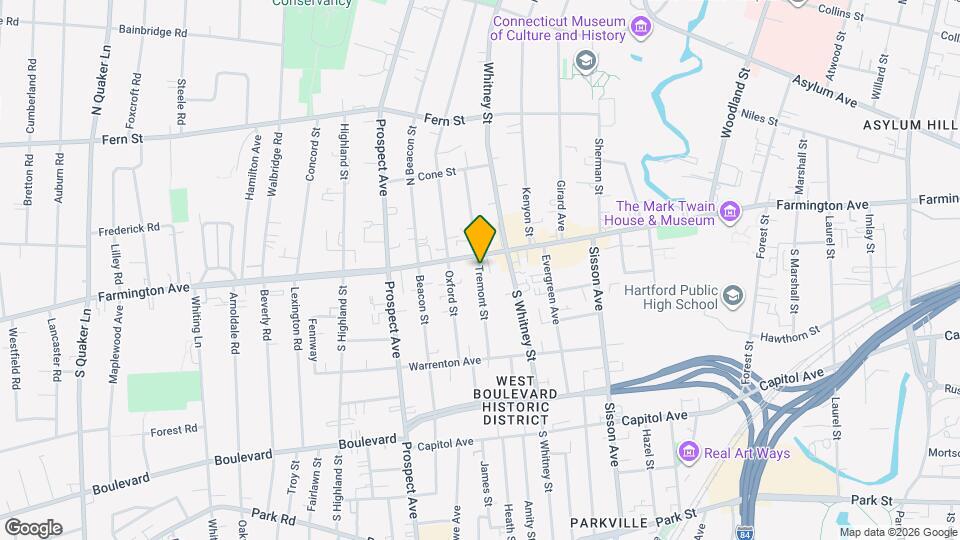 84 Tremont St Mapa y Detalles de la Ubicación