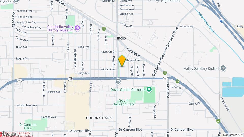 45800 Marshall St Map and Location Details