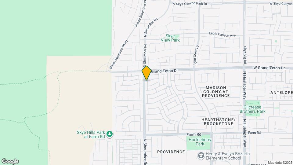 7927 Bartlett Peak St Map and Location Details