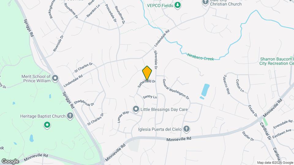 5319 Satterfield Dr Map and Location Details