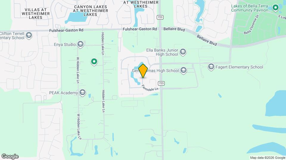 25206 Farmdale Ln Map and Location Details