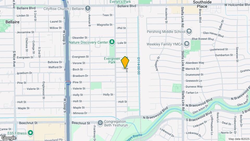 4404 Vivian St Map and Location Details