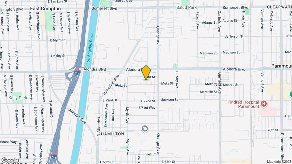 6739 Motz St Map and Location Details