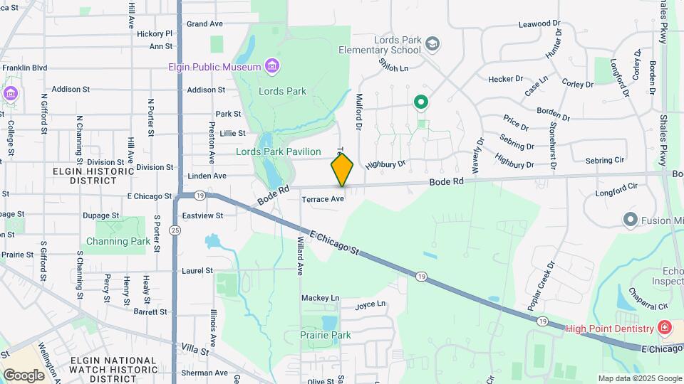 851 Bode Rd Map and Location Details