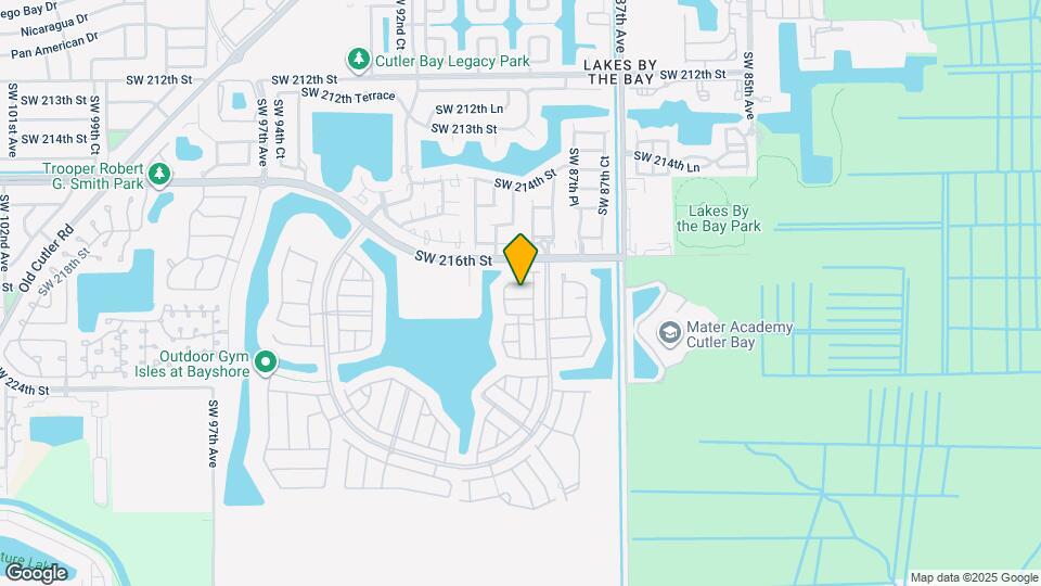8899 SW 220th Ln Mapa y Detalles de la Ubicación