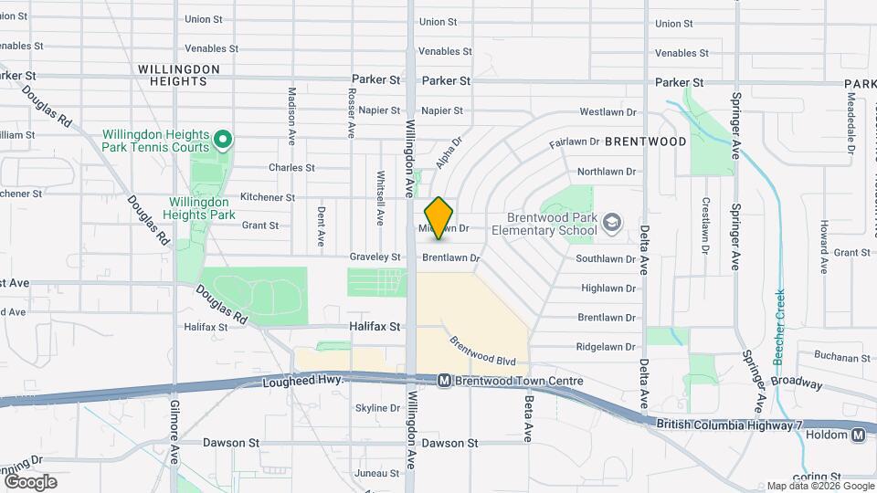 4547 Brentlawn Dr Map and Location Details