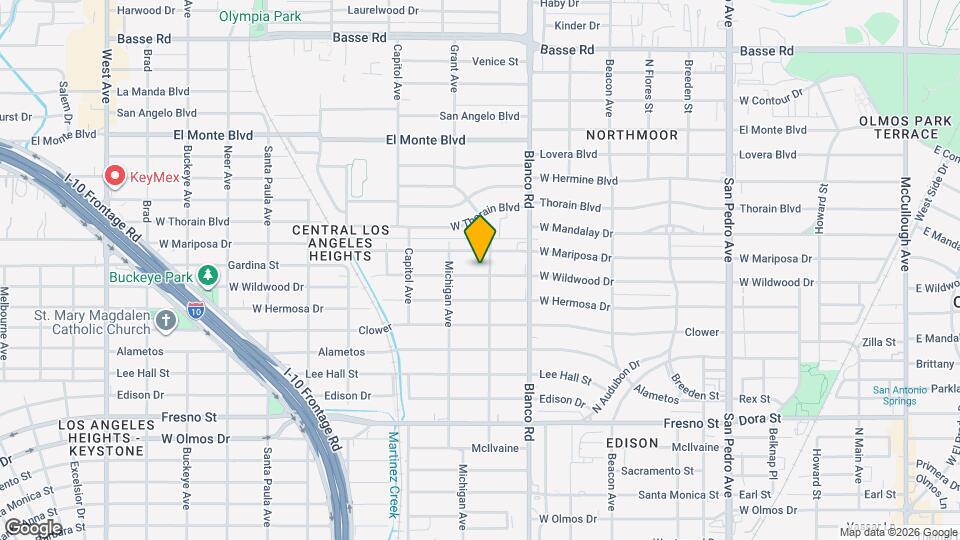 911 W Wildwood Dr Mapa y Detalles de la Ubicación