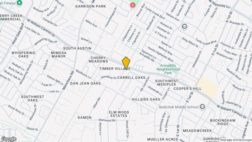 6805 Woodhue Dr Unit B Map and Location Details