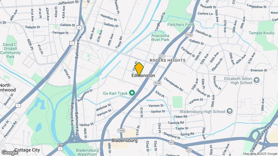 5123 Crittenden St Map and Location Details