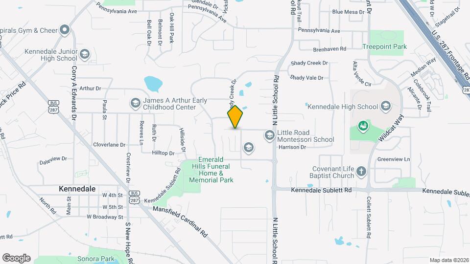 722 Woodland Ct Map and Location Details
