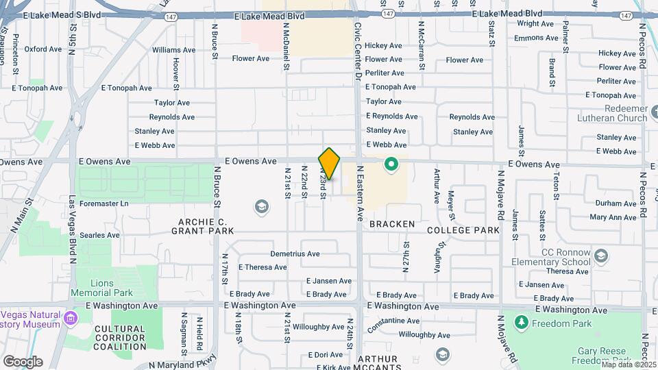 1509 Cobb Ln Map and Location Details