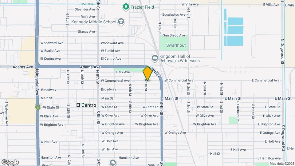 495 W Commercial Ave Map and Location Details