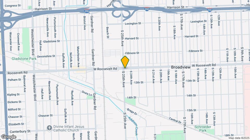 2420 W Roosevelt Rd Map and Location Details