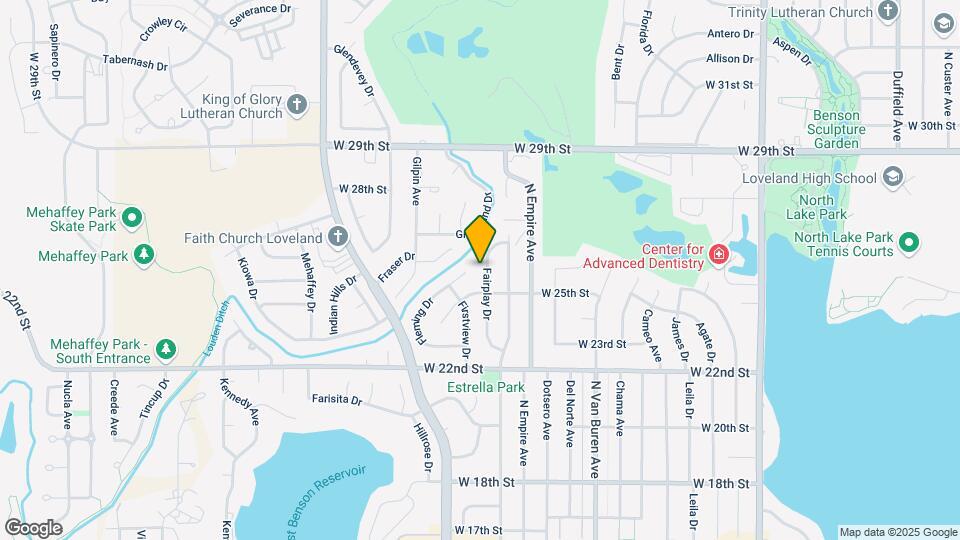 2513 Fairplay Dr Map and Location Details