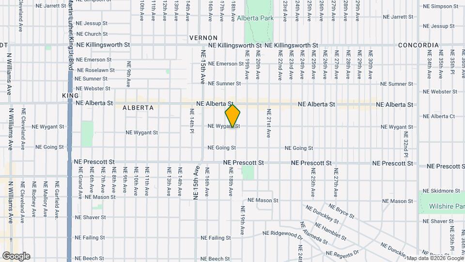 4735-4735 NE 18th Ave Map and Location Details