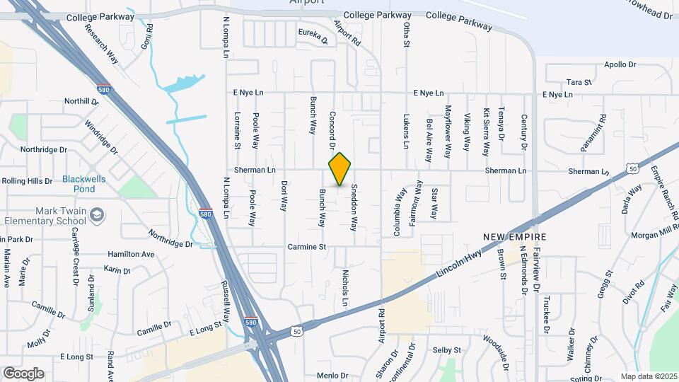 2379 Bunch Way Map and Location Details