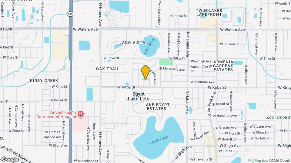 7807 N Matanzas Ave Map and Location Details