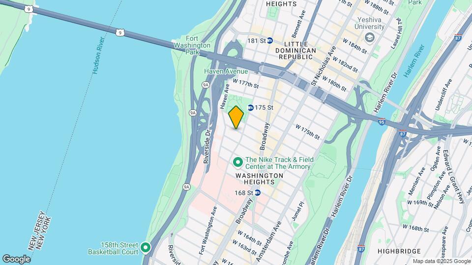 700 W 172nd St Mapa y Detalles de la Ubicación
