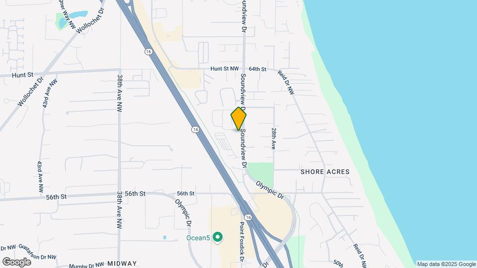 Gig Harbor Villa Apartments Map and Location Details