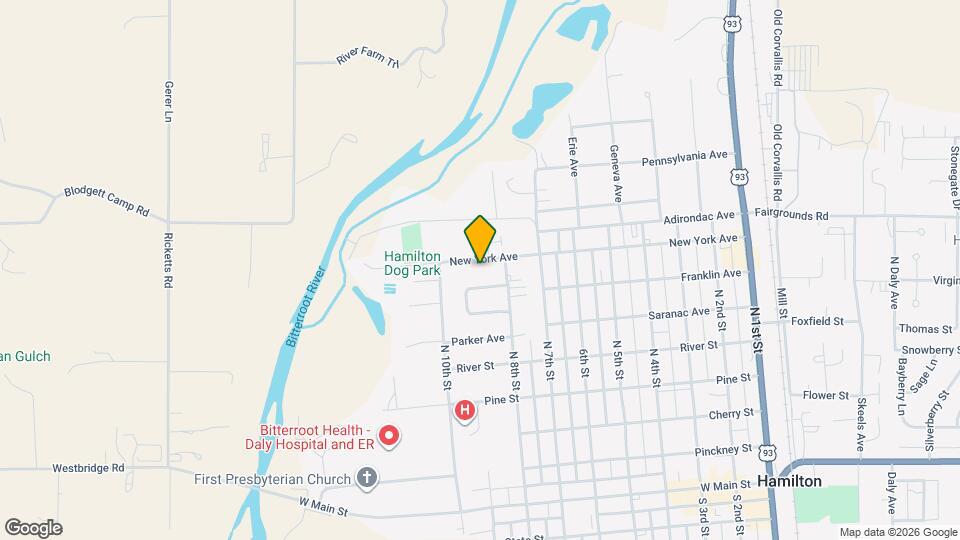 819 New York Ave Mapa y Detalles de la Ubicación