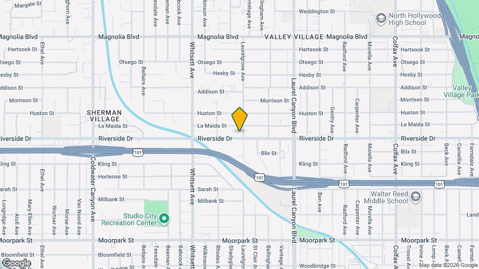 4809 Laurelgrove Ave Map and Location Details