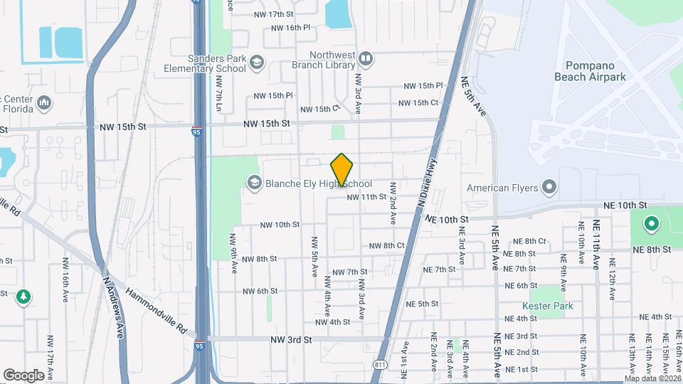 325 NW 11th St Map and Location Details