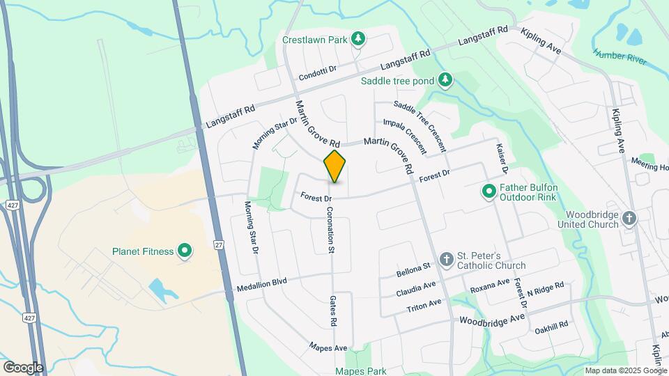 135 Coronation St Map and Location Details