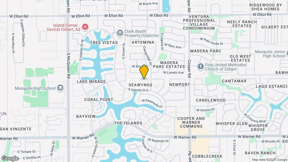 418 S Sunrise Dr Map and Location Details