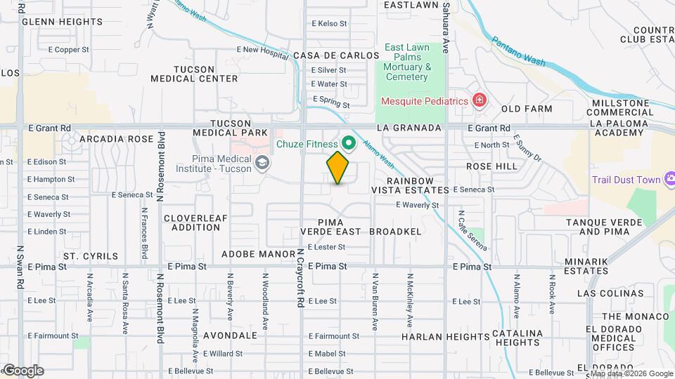 5570 E Hampton St Map and Location Details