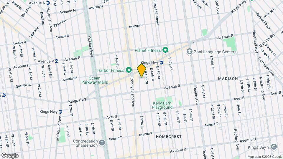 1745 E 12th St Mapa y Detalles de la Ubicación