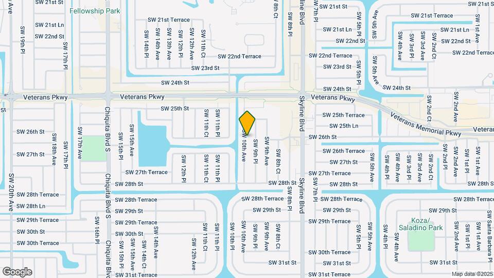 2601 SW 10th Ave Map and Location Details