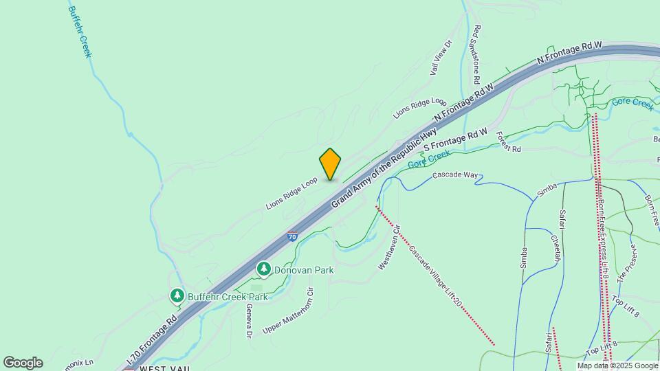 1281 N Frontage Rd W, Unit #211 Mapa y Detalles de la Ubicación