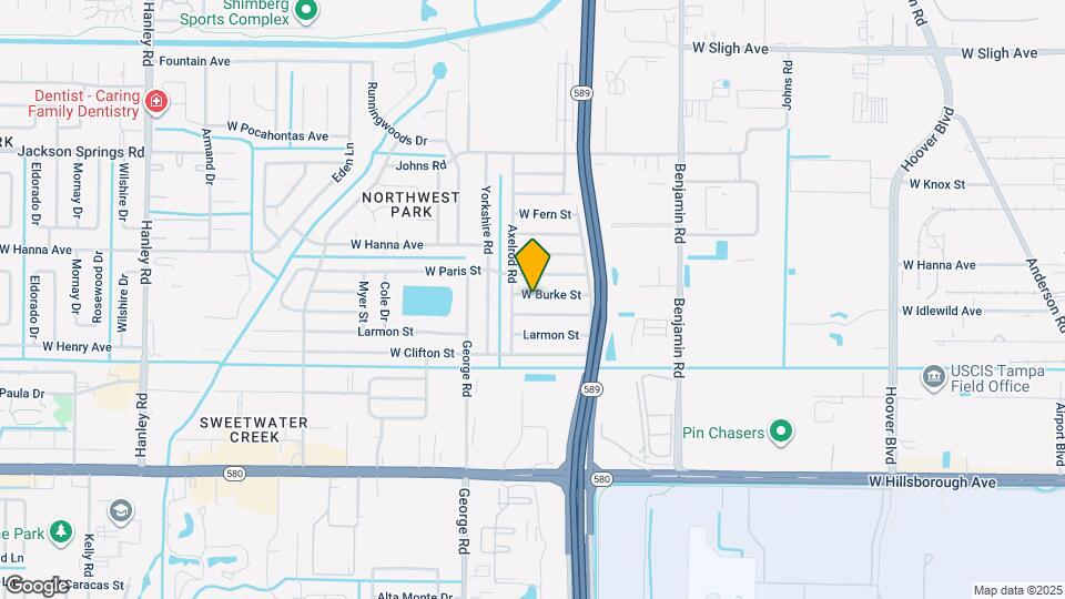 6024 W Burke St Map and Location Details