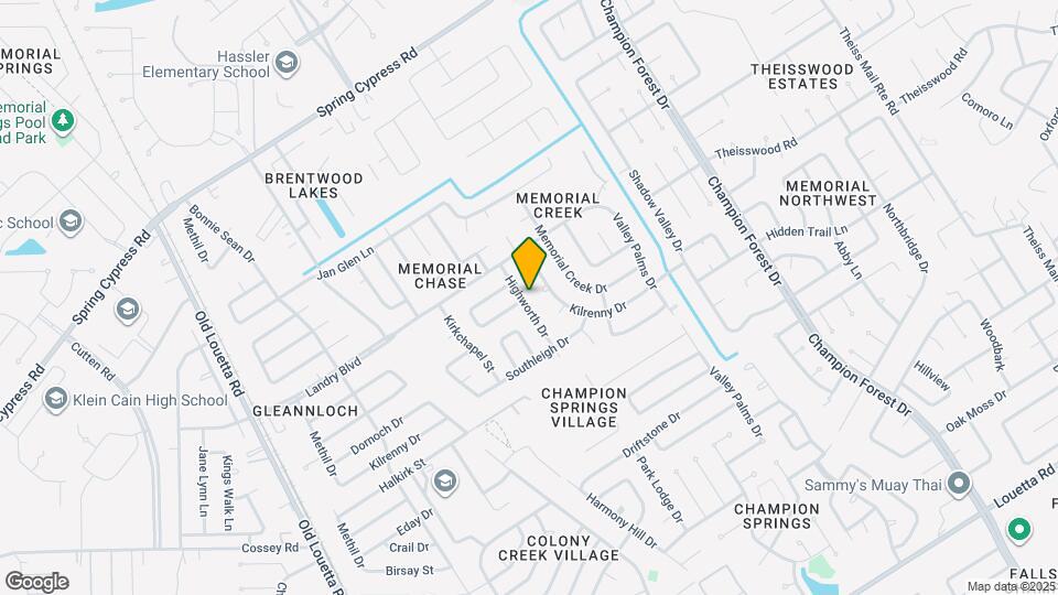 17030 Highworth Dr Map and Location Details