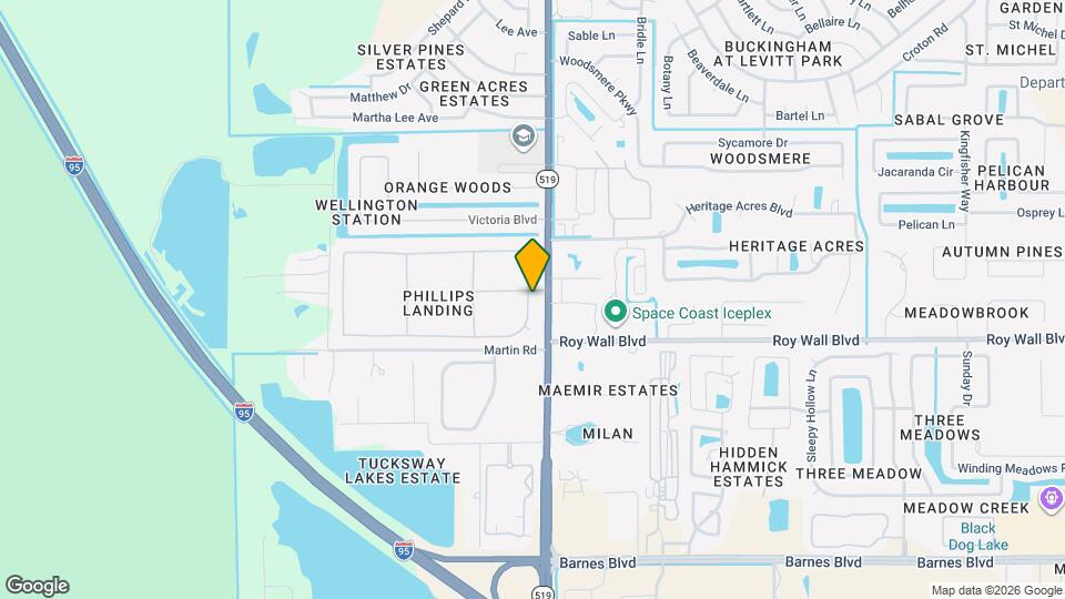 2440 Bridgeport Cir Map and Location Details