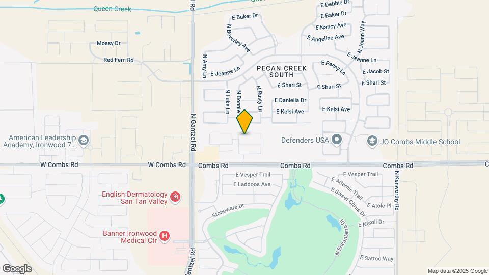 531 E Bamboo Ln Map and Location Details