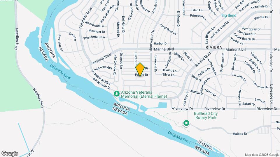 445 Santa Maria Rd Map and Location Details