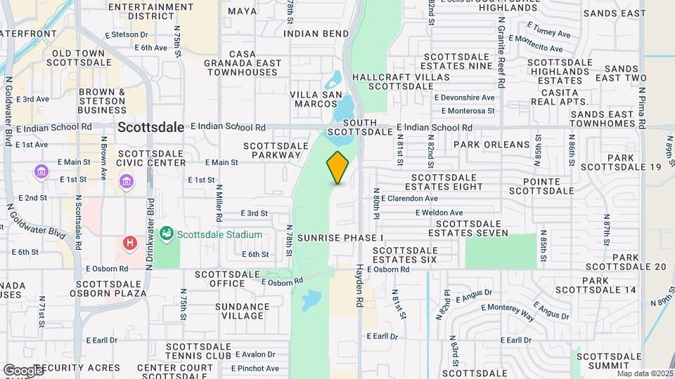 3600 Hayden Rd Map and Location Details