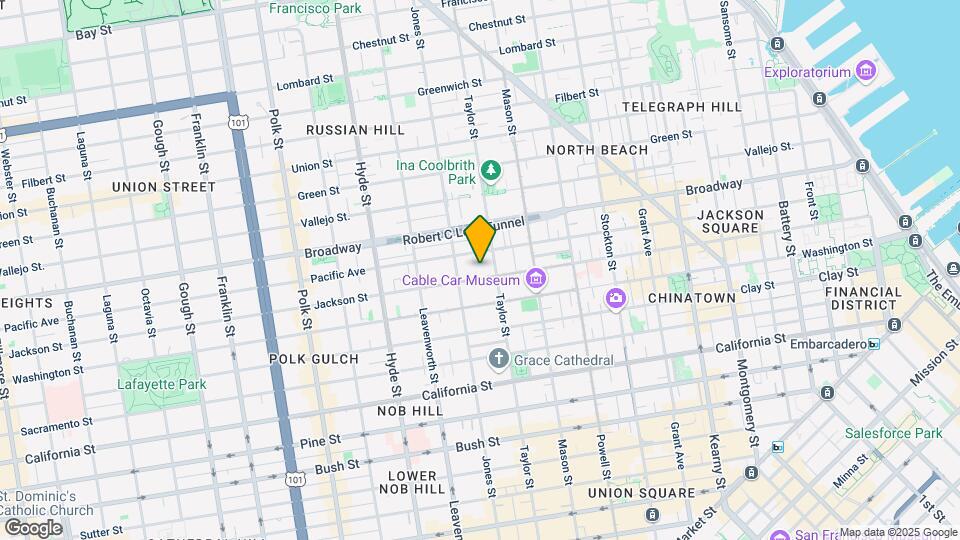 1134 Jackson St Map and Location Details