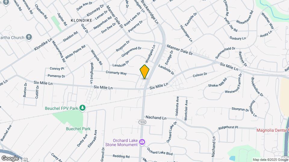 3422-3434 Breckenridge Ln Mapa y Detalles de la Ubicación